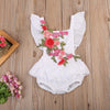 Barboteuse à fleurs pour bébé - Mon Petit Ange