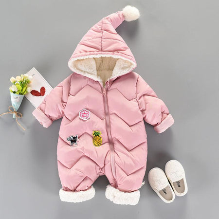 Combinaison hiver avec capuche pour bébé - Mon Petit Ange