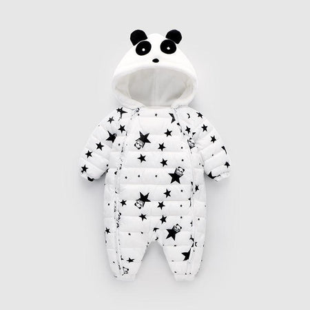 Combinaison enfant - doudoune panda étoilé - Mon Petit Ange