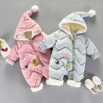 Combinaison hiver avec capuche pour bébé - Mon Petit Ange