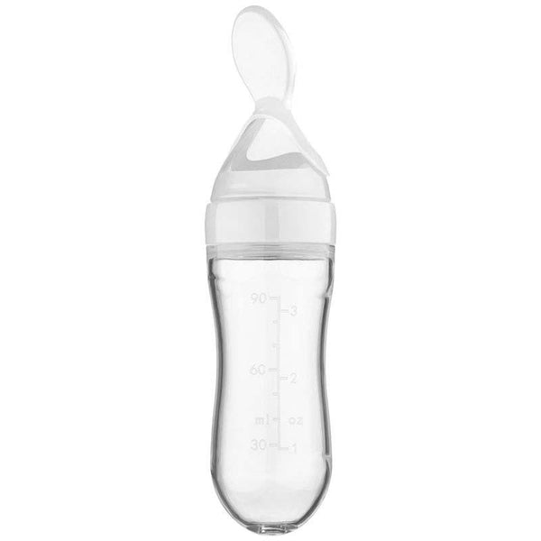 Cuillère à Presser Pour Bébé En Silicone - Sans BPA, Portable, Pour Purées Et Compotes à La Maison Ou En Voyage
