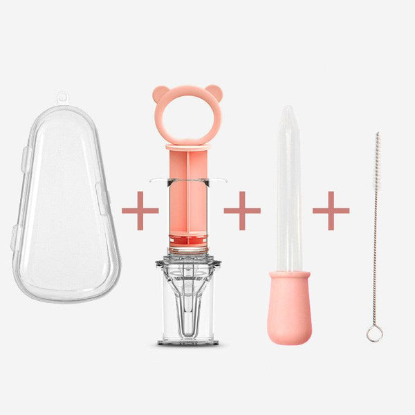 Distributeur de médicament rose en kit