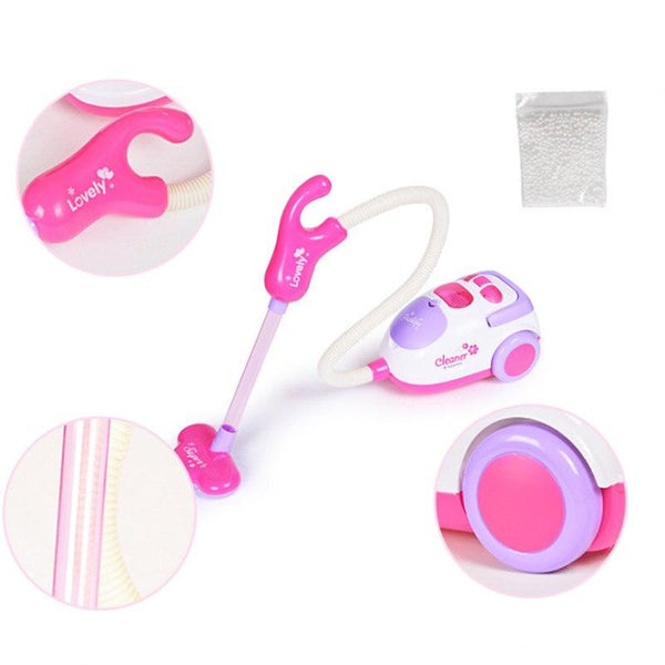 Aspirateur Jouet Enfant 3-en-1 Interactive - Sons Et Lumières, Buses Interchangeables | Jeu Éducatif 3-5 Ans Imitation Ménage