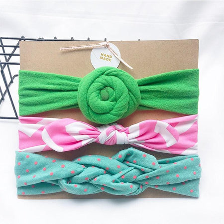 Extensble en nylon rose Bandeaux pour bébé flle Rfle Paper Co Extensble en nylon rose Bandeaux pour bébé flle Rfle Paper Co