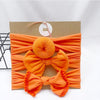 Bandeau fille couleur orange (lot de 3) - Mon Petit Ange