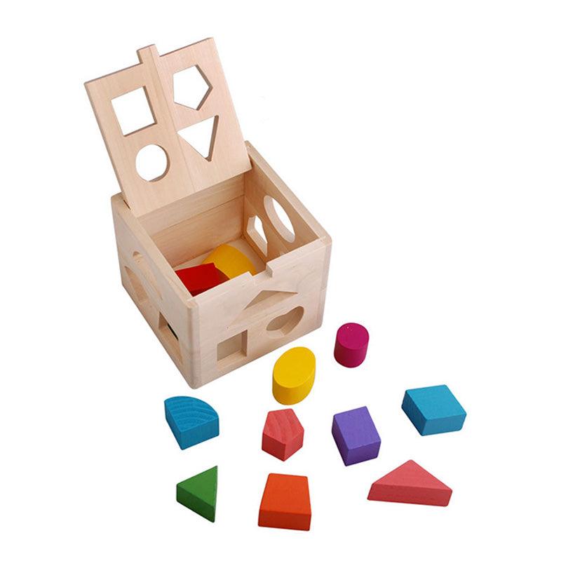 Cube occupé en bois Montessori pour enfants : jouet éducatif pour une  préhension et un verrouillage pratiques – Oz Marketplace