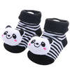 Paire de chaussette petit panda en tissu pour bébé 