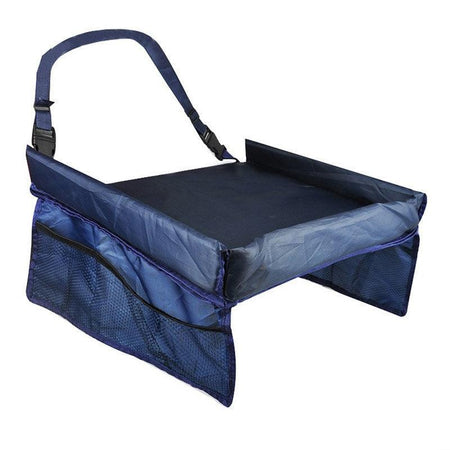 Plateau de voyage bleu pour enfant