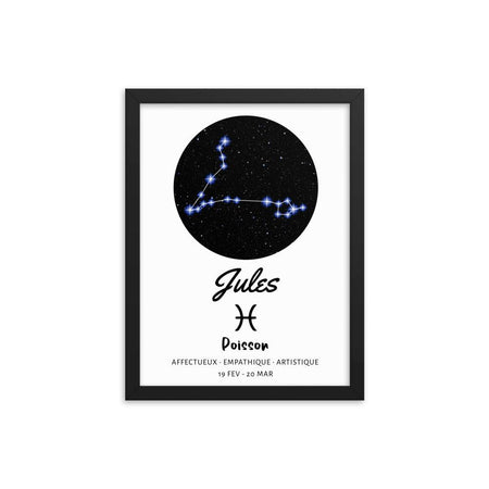 Tableau personnalisé Signe Astrologique - Mon Petit Ange