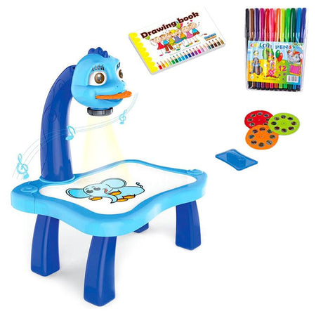 Projecteur dessin pour enfant bleu