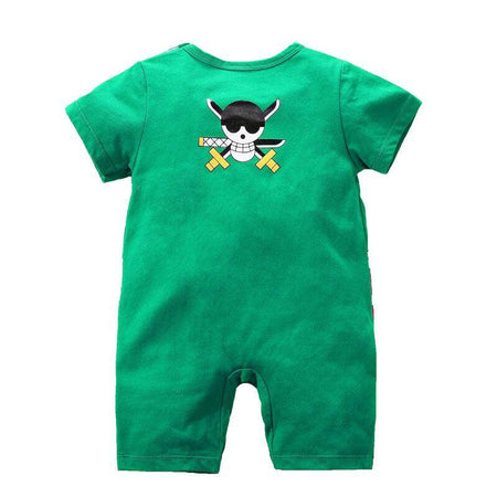Pyjama manga bebe zoro one piece vue arriere