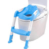 Réducteur de toilette bleu avec marche pied pour enfant