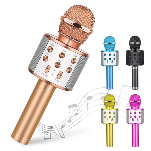 Microphone Karaoke Sans Fil, Karaoké Microphone Bluetooth