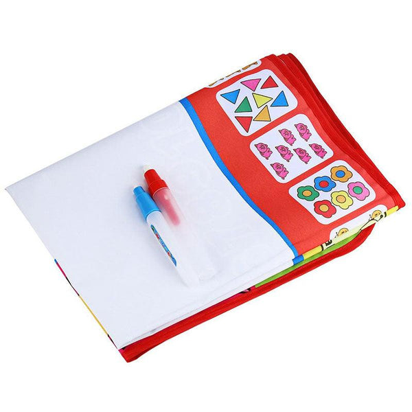 Dessin - Graphisme,Tapis de gribouillage à l'eau pour enfants,livre de  dessin et 2 stylos magiques,thème - Type 80x60cm mat 1pen