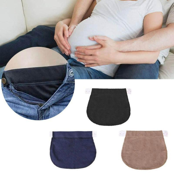 Lot de 8 boucles d'extension pour pantalon de maternité, élastique  réglable, extension de ceinture confortable, bouton d'extension de taille,  unisexe