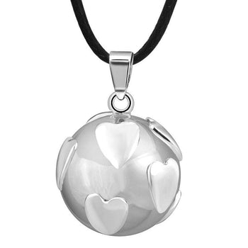 Bola de grossesse | Coeurs argentés - Mon Petit Ange