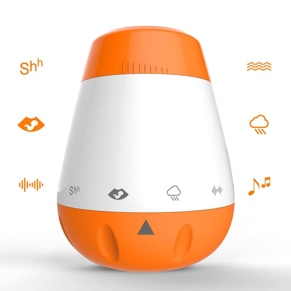 Machine de sommeil portable pour bébé, bruit blanc, 10 sons apaisants,  volume réglable, batterie aste intégrée, USB