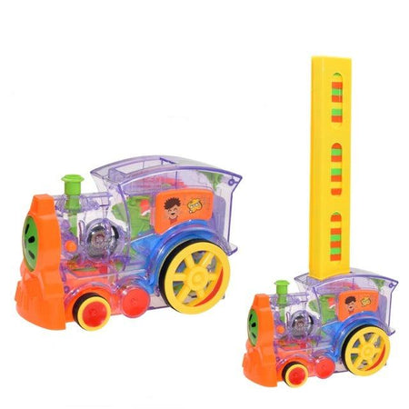Train pour enfant pour poser les dominos - Mon Petit Ange